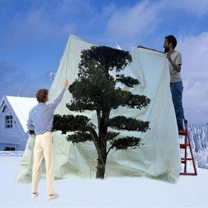 NEW Large Plant Winter Protecting bag, Frost Proof Fabric Cover , 192″ x 180"